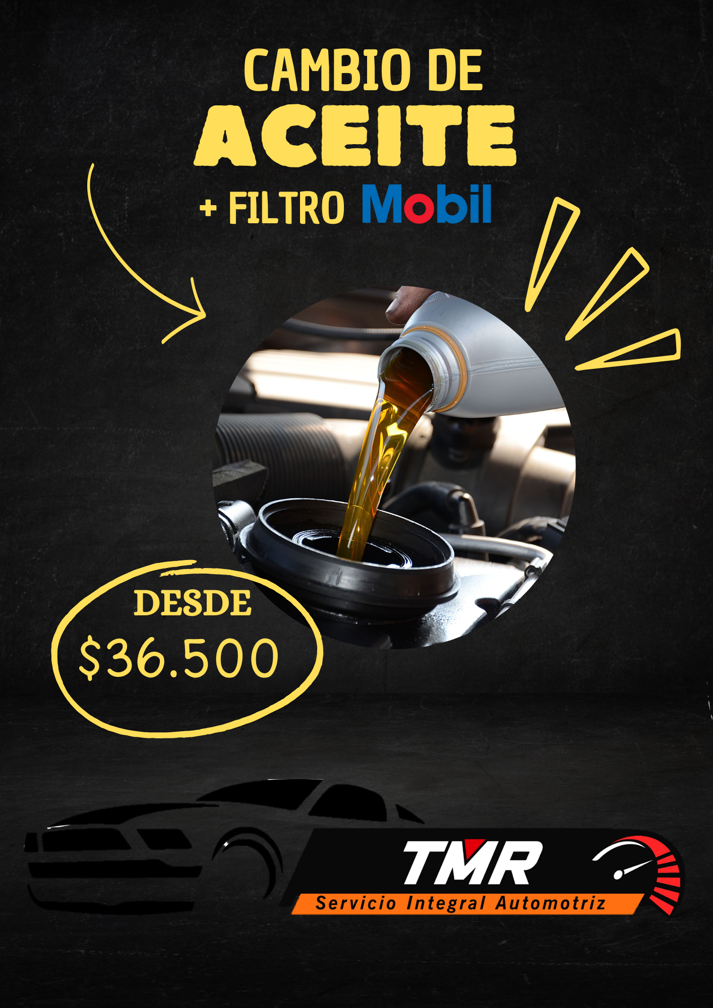 Cambio Aceite Motor