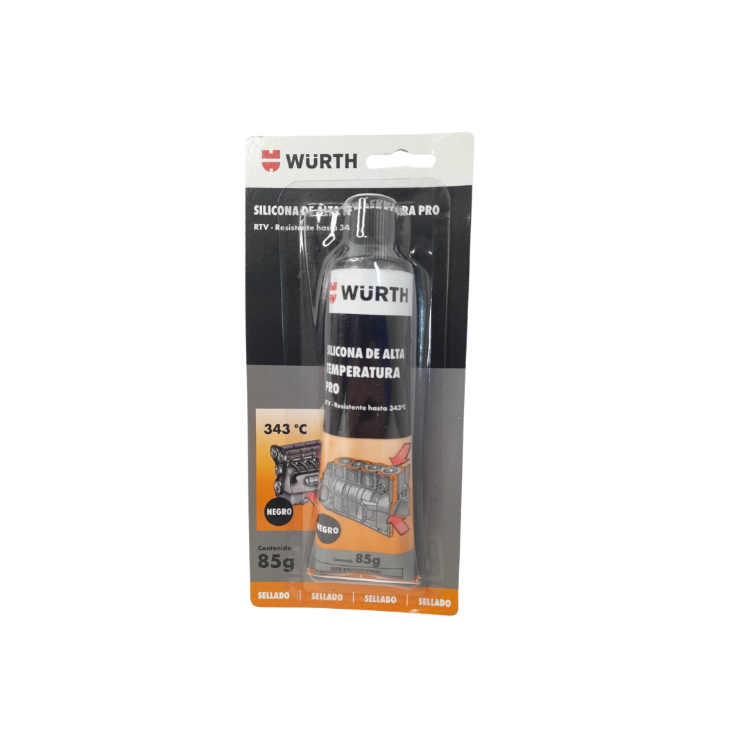 Silicona Negra Alta Temperatura 343°C