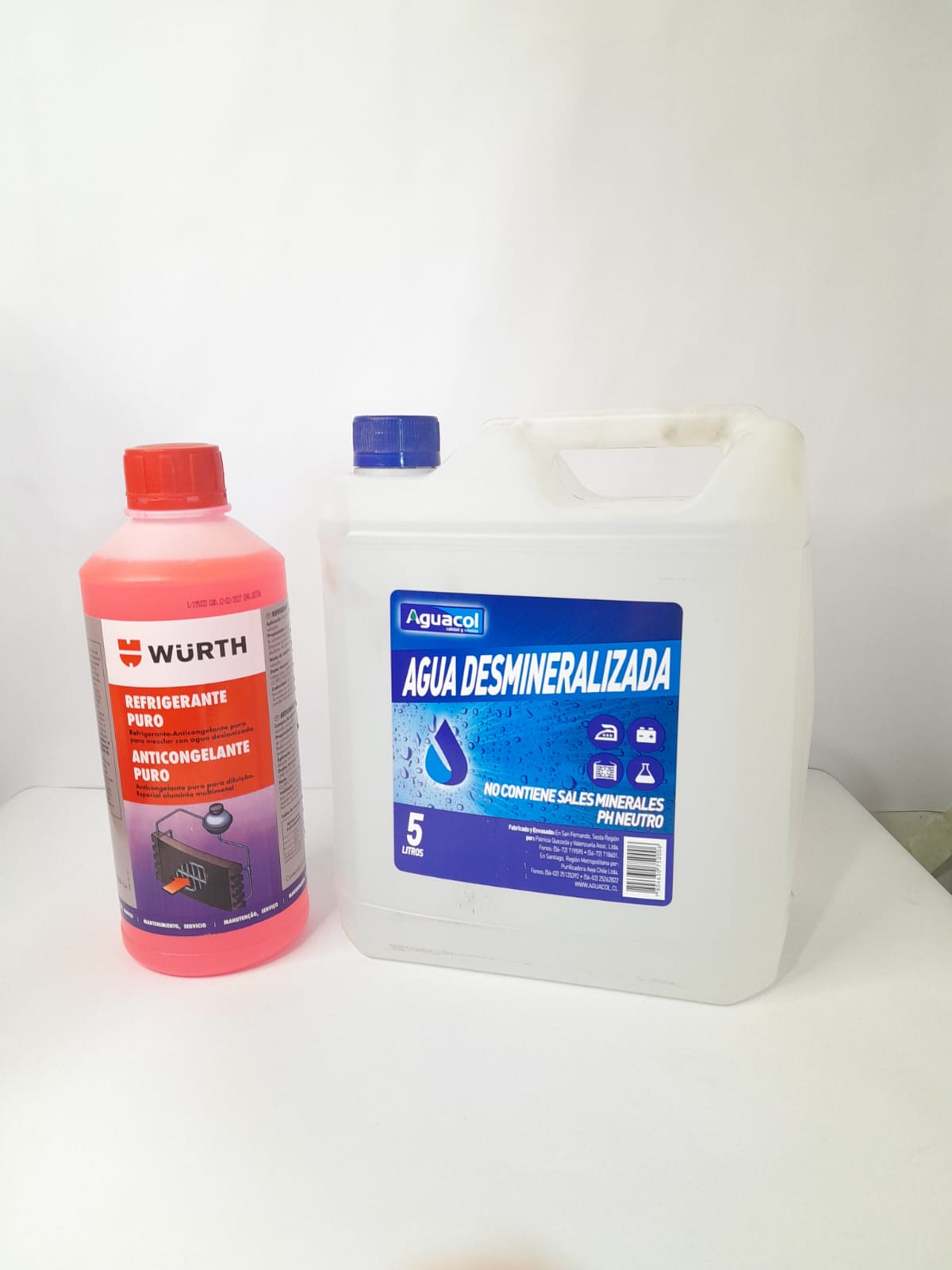 Refrigerante Puro Wurth Rojo