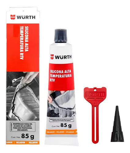 Silicona Negra Alta Temperatura 343°C